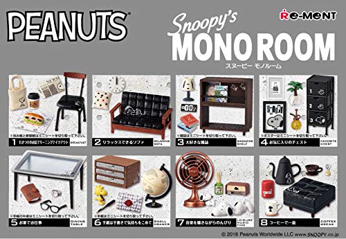 SNOOPY's MONO ROOM BOX - Re-Ment