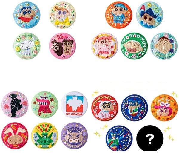 Can Badge Collection "Crayon Shin-chan"