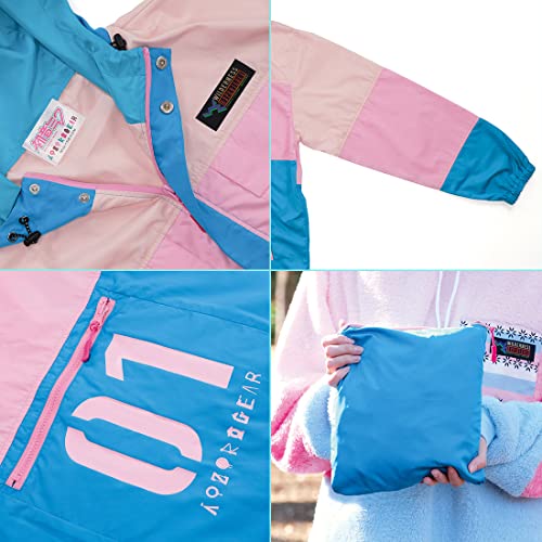 Hatsune Miku x AOZORAGEAR WILDERNESS EXPERIENCE Collaboration Packable Shell Hoodie (L Size)