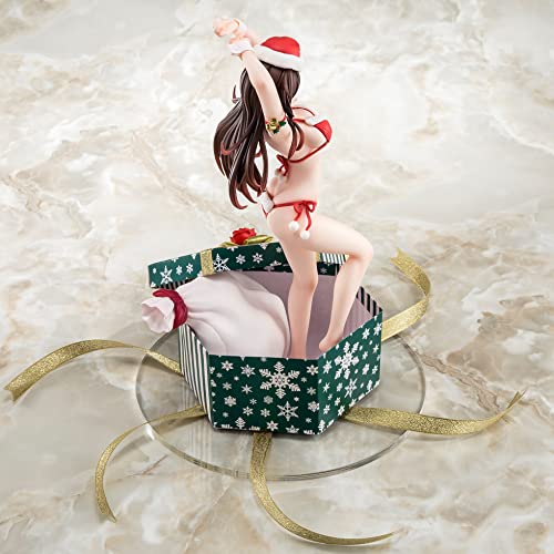 "Rent-A-Girlfriend" Mizuhara Chizuru Santa Bikini de Fuwamoko Figure 2nd Xmas
