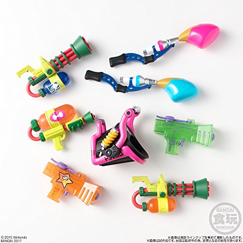 Splashooter Collab Bandai Shokugan Candy Toy Splatoon Buki Collection 2 Splatoon - Bandai