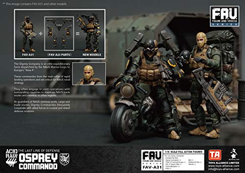 TOYS ALLIANCE LIMITED "ACID RAIN" 1/18 SCALE FAV-A31 Osprey Commando