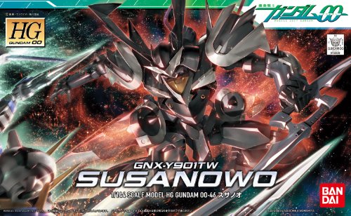 Gnx - y901tw susanowo - 1 / 144 Scale - hg00 (# 46) Kidou Senshi Gundam 00 - bendai