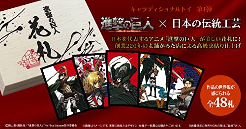 Character-Traditional Toy "Attack on Titan" Original Hanafuda (Wooden Box Ver.)