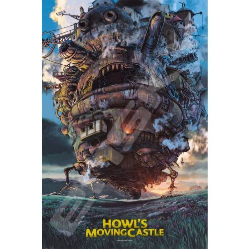 1000 piece jigsaw puzzle "Howl's Moving Castle" This castle moves Premium Foil Jigsaw 50 75cm 1000 276