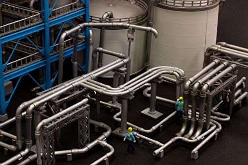 Non Scale Plastic Kit Industrial Area G (Plumbing Set 2)