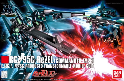 RGZ-95C ReZEL (Commander Type) - 1/144 scale - HGUC (#108) Kidou Senshi Gundam UC - Bandai
