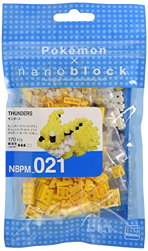 Thunders Nanoblock (NBPM_021), Pocket Monsters - Kawada