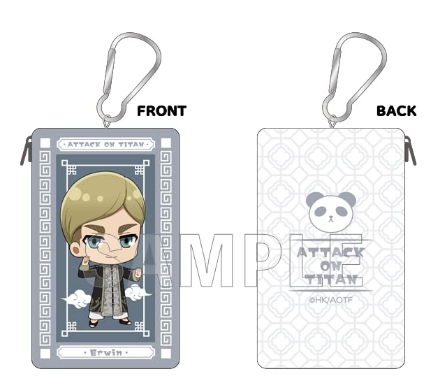"Attack on Titan" Eco Bag with Storage Pouch China Ver. Erwin