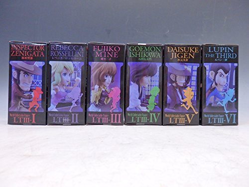 Full Set Lupin the Third World Collectable Figure I  - Banpresto