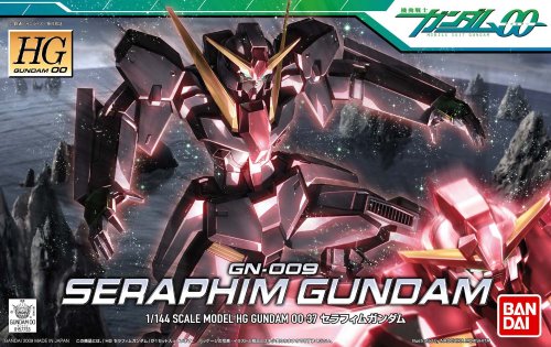 GN-009 Seraphim Gundam - 1/144 scala - HG00 (#37) Kidou Senshi Gundam 00 - Bandai