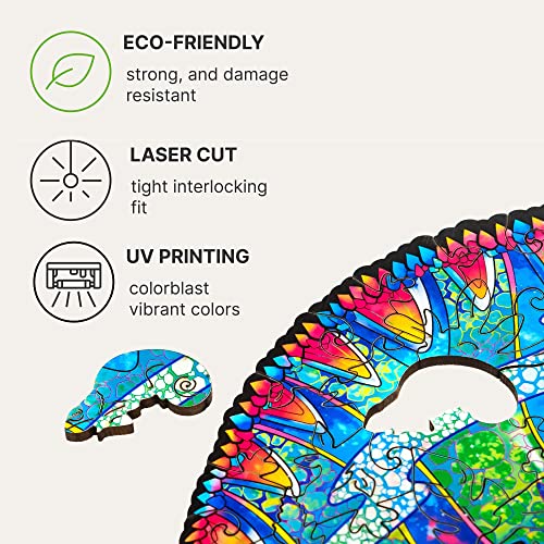Iridescent Chameleon 202 Piece M Size