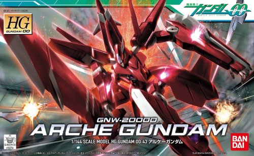 GNW-20000 Arche Gundam-1/144 balance-HG00 (#43) Kidou Senshi Gundam 00-Bandai