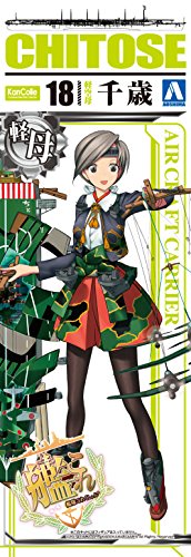 Chitose Kanmusu Light Aircraft Carrier Chitose - 1/700 Échelle - Collection Kantai ~ Kan Colle ~ - Aoshima