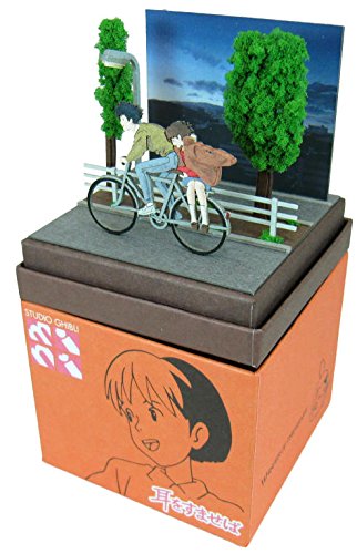 Amasawa Seiji & Tsukishima Shizuku Miniatuart Kit Studio Ghibli Mini (MP07-54) Mimi o Sumaseba-Sankei