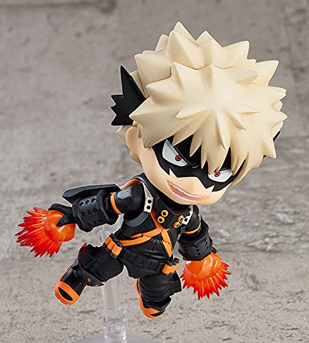 "My Hero Academia The Movie World Heroes' Mission" Nendoroid #1692 Bakugo Katsuki Stealth Suit Ver.