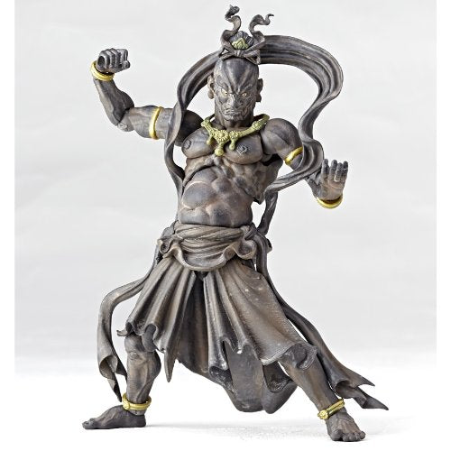 Kongo Rikishi Ungyo (Wood Ver. version) Revoltech Takeya (#17EX) - Kaiyodo