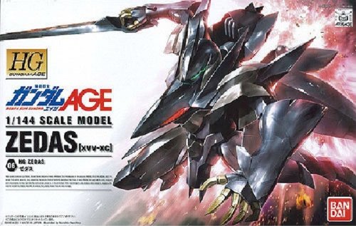 Xvv-xc Zedas-1/144 balance-HGAGE (#06) Kidou Senshi Gundam AGE-Bandai