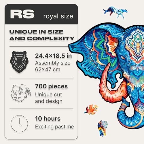 Eternal Elephant 700 Piece RS Size