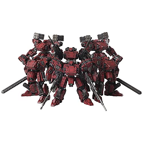 "Front Mission" Structure Arts 1/72 Scale Plastic Model Kit Series Vol. 2 Frost Hell's Wall Ver. 6 Set