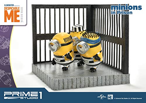 Prime Collectible Figure "Despicable Me 3" Minions in Prison Statue PCFMINI-05