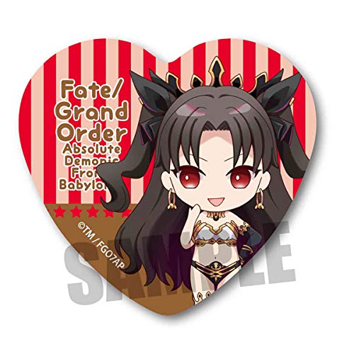"Fate/Grand Order -Absolute Demonic Battlefront: Babylonia-" Heart Can Badge Ishtar