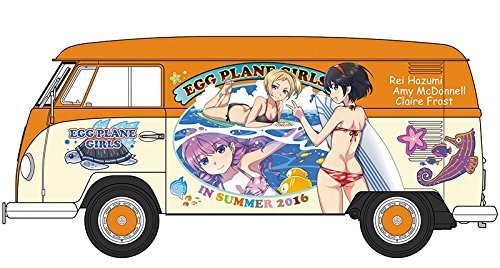 Volkswagen Type 2 Delivery Van (Egg Girls Summer Paint 2016 version) - 1/24 scale - Egg Girls series - Hasegawa