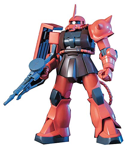 MS - 06s ZAKU II commander type Char Aznable Custom - 1 / 144 Scale - hguc (# 032) Kidou Senshi Gundam - bendai