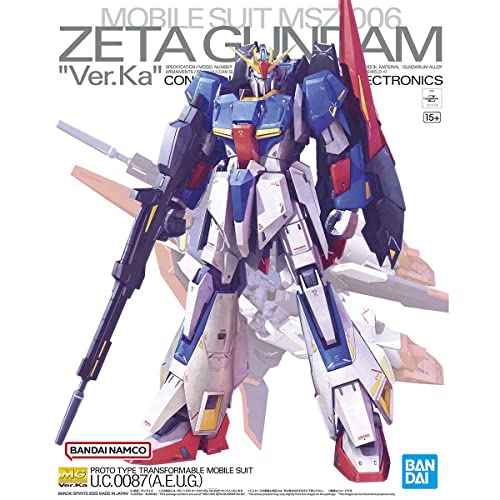 MG 1/100 "Mobile Suit Zeta Gundam" Zeta Gundam Ver. Ka