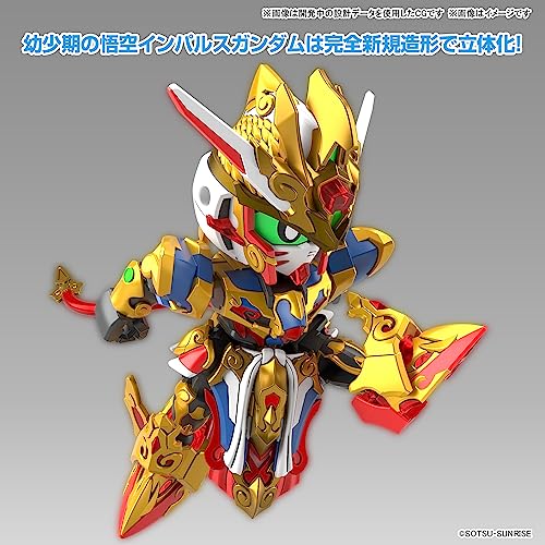 "SD Gundam World Heroes" Wukong Impulse Gundam & Sanzang Strike Freedom Gundam Set