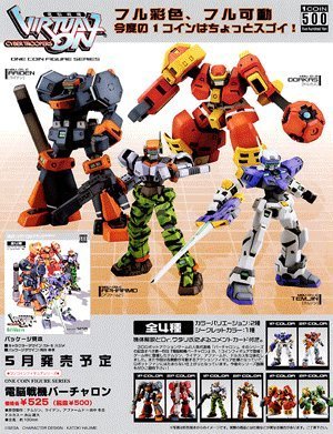 One Coin Figure Dennou Senki Virtual-On - Kotobukiya