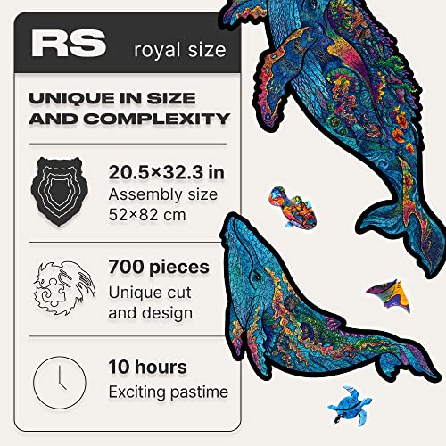 Milky Whales 2 in 1 700 Piece RS Size
