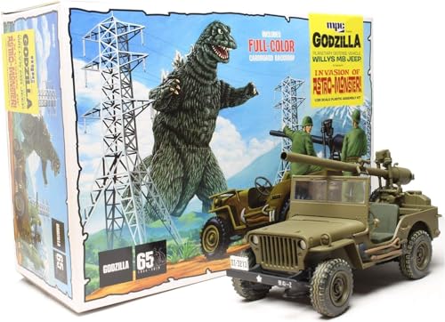 1/25 "Godzilla" Godzilla Defense Party 105mm Reaction-free Mounted MB