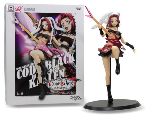 Kouzuki Kallen SQ figure Code Geass CODE BLACK IN ASHFORD