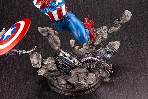 Marvel Avengers Captain America Fine Art Statue