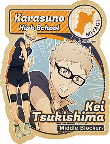 "Haikyu!! To The Top" Travel Sticker 3 3 Tsukishima Kei