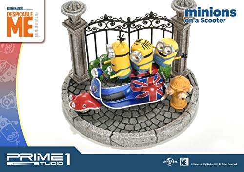 Prime Collectible Figure "Minions" Minions on a Scooter Statue PCFMINI-04