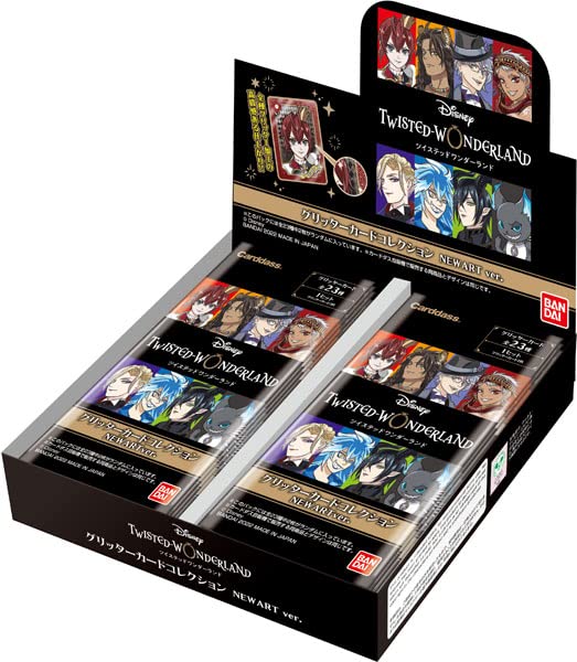Disney Twisted Wonderland Glitter Card Collection New Art Ver.