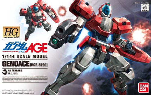 RGE-B790 Genoace-échelle 1/144-HGAGE (#03) Kidou Senshi Gundam AGE-Bandai