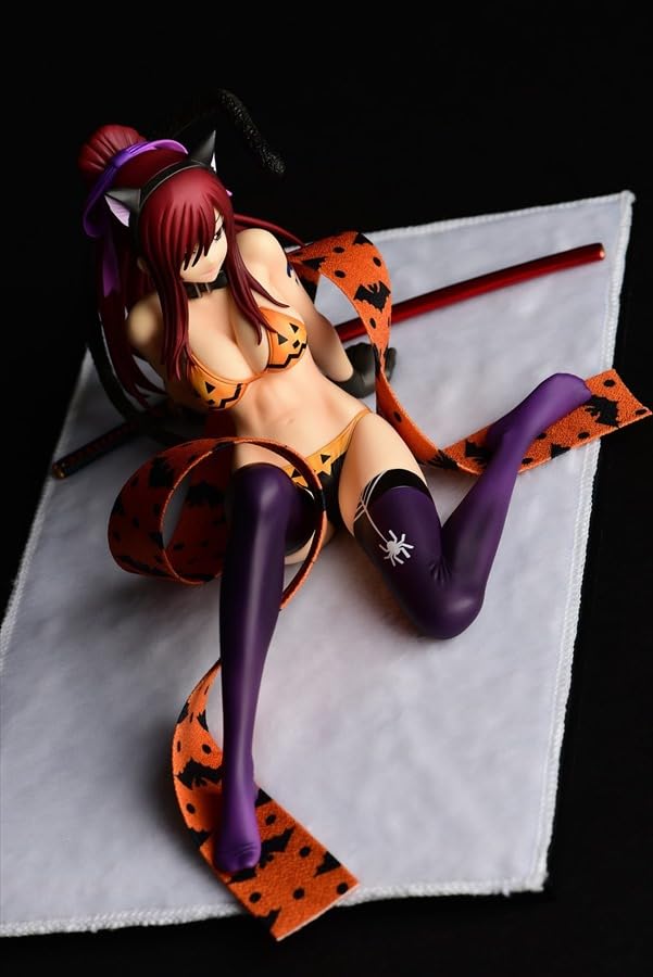 "Fairy Tail" Erza Scarlet Halloween Cat Gravure Style