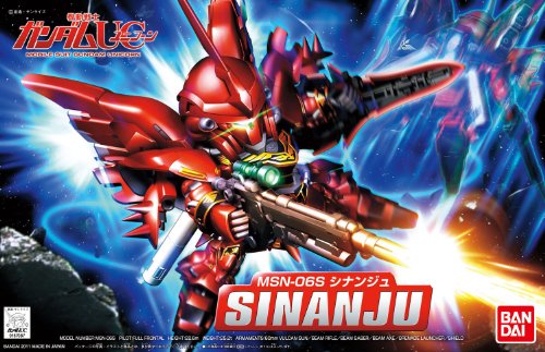 MSN-06S Sinanju SD Gundam BB Senshi (#365) Kidou Senshi Gundam UC - Bandai