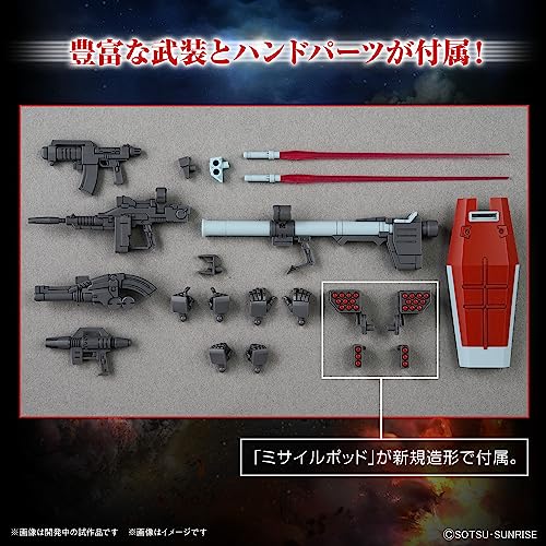 HG 1/144 "Mobile Suit Gundam Mobile Suit Discovery" GM (Shoulder Cannon Unit/Missile Pod Unit)