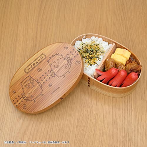 "Haikyu!!" Karasuno Onsen Magewappa Lunch Box
