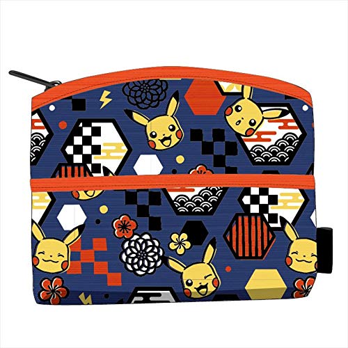 "Pokemon" Kirie Series -Yuzen- Tissue Pouch Pikachu