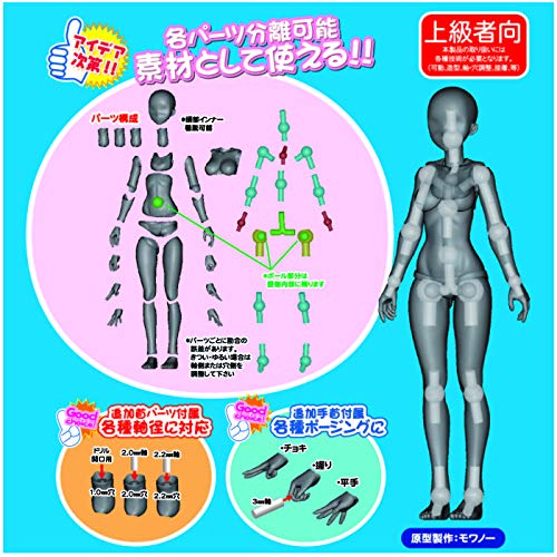 1/12 Sozai-chan (Light Flesh version) - 1/12 scale - Premium Parts Collection (PPC-T45) - Hobby Base