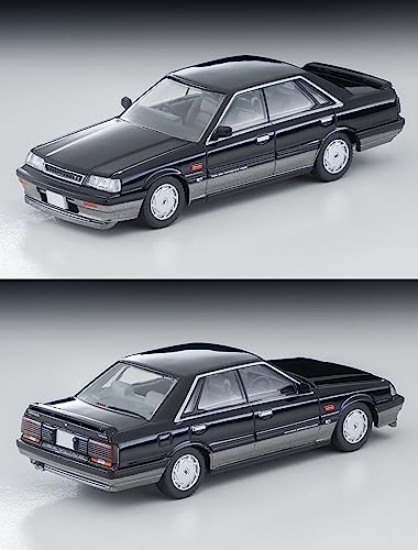 1/64 Scale Tomica Limited Vintage NEO TLV-N301b Nissan Skyline 4-door HT GTS Twin Cam 24V (Black / Silver) 1987