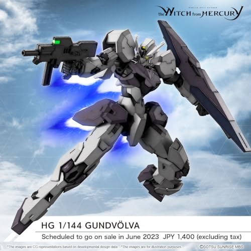 HG 1/144 Mobile Suit Gundam: The Witch from Mercury Gundvolva