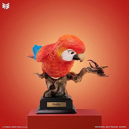 ART OF SHAPE "JUNGLE LOOKBOOK" SERIES 002 ARA MACAO KODDY RESIN STATUE