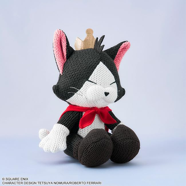 "Final Fantasy VII Remake" Knitted Plush Cait Sith