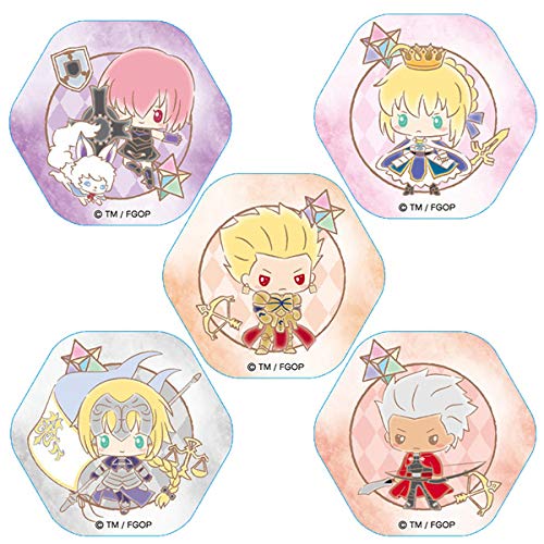 "Fate/Grand Order" Design produced by Sanrio Trading Candy Pins Vol. 1